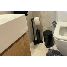 Lyla Concept Lilyum Fırçalı Tuvalet Kağıtlık Standı