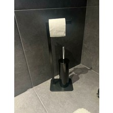 Lyla Concept Lilyum Fırçalı Tuvalet Kağıtlık Standı