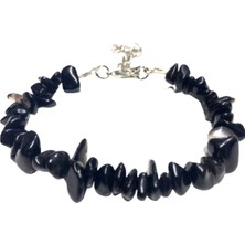 Gümüştel El Sanatları Sertifikalı Burç Bilekliği Doğal Taş Oniks Taşı