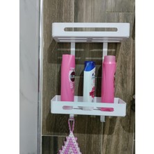 Aryamo Duş Içi Askılı Metal 2 Katlı Organizer