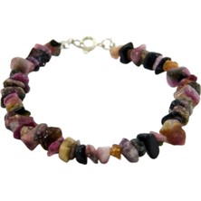 Gümüştel El Sanatları Sertifikalı Turmalin Taşı Doğal Taş Bileklik