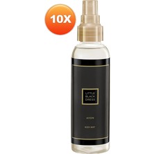 Avon Little Black Dress Kadın Vücut Spreyi Onlu Set