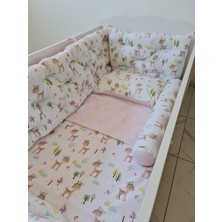 BabyNest 70X140 Çift Yönlü Beşik 4 Kenar Koruma Takımı Ceylan