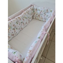 BabyNest 70X140 Çift Yönlü Beşik 4 Kenar Koruma Takımı Ceylan