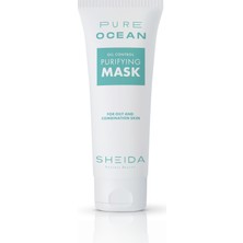 Sheida Pure Ocean Arıtım Maskesi Yağ Kontrol (Yağlı Ve Karma Ciltler) 75 Ml