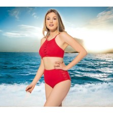 Shopiolog Şortlu Modelli Yüzücü Bikini