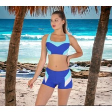 Shopiolog Şortlu Modelli Yüzücü Bikini