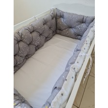 BabyNest 70X140 Çift Yönlü Beşik 4 Kenar Koruma Takımı Samanyolu