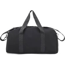 Woys Bags Orijinal Unisex 2 Bölmeli Önü Fermuarlı Uzun Askılı Geniş Hacimli Seyahat Gym Fitness Spor Çantası