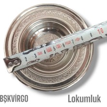 Bşk Virgo Lokumluk Şekerlik Bakır Kahve Sunum 9 cm