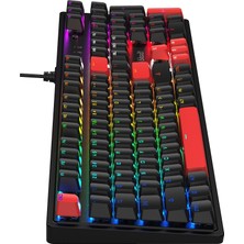 Bloody S510R Siyah, Q Türkçe Fn-Multimedya, Mekanik Rgb, Bmls, Ekstra 9 Adet Siyah Tuş Başlığı Gaming (Oyuncu) Klavye