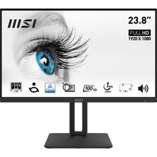 MSI 23.8" PRO MP242AP 1920x1080 (FHD) 16:9 FLAT IPS 100HZ 1MS ADAPTIVE-SYNC PIVOT MONITOR