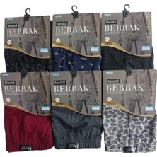 Berrak Çapa Collection 4497 Berrak Boxer Erkek Desenli 6 Lı