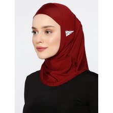 Ecardin Hijab Sport - Athletic Sporcu Kadın Başörtüsü Hazır Konforlu Mikrofiber Tesettür Hijab