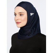 Ecardin Hijab Sport - Athletic Sporcu Kadın Başörtüsü Hazır Konforlu Mikrofiber Tesettür Hijab