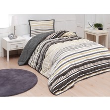 Merinos Comforter Tek Kişilik Yorgan Seti Luca Sarı 160X240