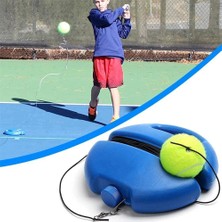 Chaoduo Shop Şasi Tenis Topu Tarzı Tenis Eğitmeni Ribaund Topu Halat Eğitmeni ile Set Süpürgelik Kendi Kendine Çalışma Uygulama Eğitim Aracı Yetişkin Çocuk Oyuncu Için Eğitim Dişli (Yurt Dışından)