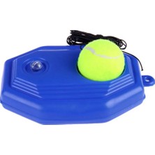 Chaoduo Shop C Stili Teractice Trainer Tekli Bireysel Çalışma Tenis Eğitim Aracı Egzersiz Ribaund Topu Süpürgelik Müsabaka Aleti Tenis Aksesuarı (Yurt Dışından)