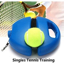 Chaoduo Shop C Stili Teractice Trainer Tekli Bireysel Çalışma Tenis Eğitim Aracı Egzersiz Ribaund Topu Süpürgelik Müsabaka Aleti Tenis Aksesuarı (Yurt Dışından)