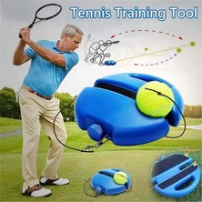 Chaoduo Shop Yeşil Stil Tennis Ball Trainer Rebound Ball With String Baseboard Self Study Tennis Training Tool Accessories Exercise Equipment (Yurt Dışından)