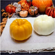 By Hobi Yap Gerçek Doku Büyük Balkabağı Silikon Mum Kalıbı