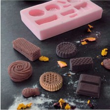 By Hobi Yap Çok Çeşitli Bisküvi Silikon Kalıbı