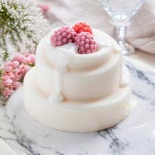 By Hobi Yap 3 Katlı Pasta Tabanı Silikon Mum Kalıbı
