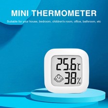 Zining Shop Termometre Higrometre Mini Nem Ölçer Ev Duvar Higrotermografı (Yurt Dışından)