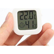 Zining Shop Termometre Higrometre Mini Nem Ölçer Ev Duvar Higrotermografı (Yurt Dışından)