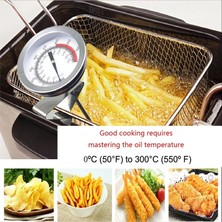 Zining Shop Anında Okuma Kadranlı Derin Kızartma Termometresi Termometre Paslanmaz Çelik Kök Et Pişirme Termometresi Türkiye Için En Iyisi (Yurt Dışından)