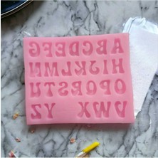 By Hobi Yap 2 Cm'lik Italik Harfler Silikon Kalıp No 2