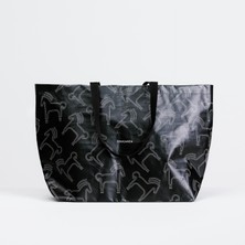 Fouganza Binicilik Tote Çanta - Siyah / Bej