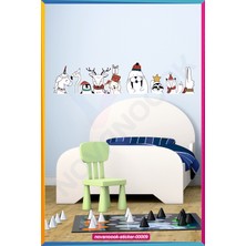 Nova Noook Çocuk Sevimli Karakterler Unicorn Geyik Timsah Sticker  Etiket (STICKER-00009)