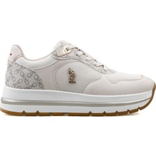 U.S. Polo Assn. 4p Shery 4fx Kadın Günlük Ayakkabı 101532624 Krem