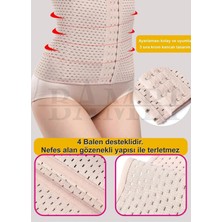 KORSEFABRİKA Trend Mood STORE 3 Kademe Agraf Kancalı, Bel Inceltici, Sıkılaştırıcı, Doğum Sonrası, Toparlayıcı Lohusa Korse