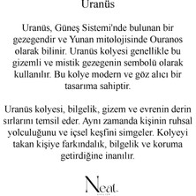 Neat Atelier Uranüs Kadın Çelik Kolye
