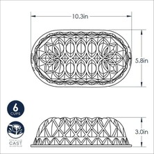 Nordicware Jübile Ekmek Kalıbı (82677)