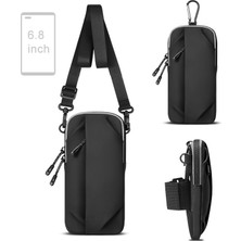PLZ Shop Açık Spor Fitness Crossbody Çanta Cep Telefonu Kol Çantası (Yurt Dışından)