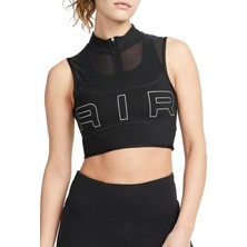 Nike Air Dri-Fıt 1/4 Fermuarlı Sıkı Kesim Kadın Crop T-Shirt