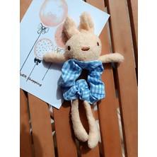 EyER Shoping Pötikareli Tavşanlı Türlü Peluş Bağlama Tokası