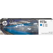 HP F6T81AE (973X) Mavi Kartuş