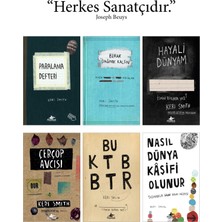 Paralama Defteri - Bırak Dağınık Kalsın - Hayali Dünyam - Çerçöp Avcısı - Bu Kitabı Bitir - Nasıl Dünya Kaşifi Olunur 6 Kitap - Keri Smith