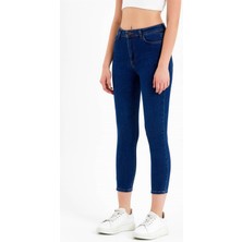 JAHR MARC Lacivert Yüksek Bel Skinny Fit Jean