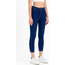 JAHR MARC Lacivert Yüksek Bel Skinny Fit Jean