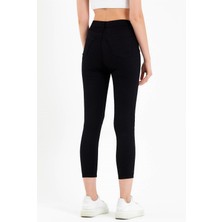 JAHR MARC Siyah Skinny Fit Yüksek Bel Jean