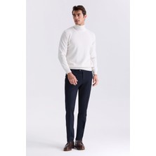 Jakamen Lacivert Slim Fit Kumaş Pantolon