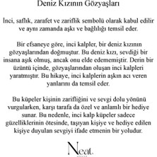 Neat Atelier Mermaid’s Tears Kadın Çelik Küpe