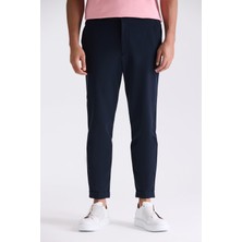 Jakamen Koyu Lacivert Comfort Fit Beli Lastikli Spor Jogger Pantolon