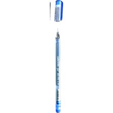 Linea 038 mm Iğne Uçlu Jel Tükenmez Kalem Mavi