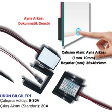 Electroist 20 Adet Dokunmatik Ayna Sensörü